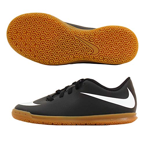 Nike Bravatax II C, Zapatillas de Fútbol Unisex Adulto, Negro (Black/White-Black 001), 36 EU