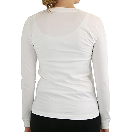 NIKE BV6171 W NSW tee ESSNTL LS Icon FTR Sweatshirt Women's White/Black L