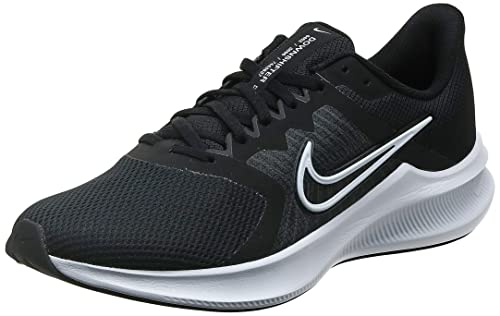 Nike Downshifter 11, Zapatillas para Correr Hombre, Black/White-Dk Smoke Grey, 42 EU