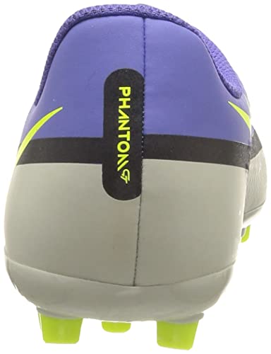 Nike Jr. Phantom Gt2 Academy AG, Botas de fútbol, Sapphire Volt Grey Fog Blue Void, 33.5 EU