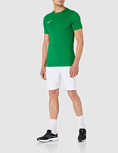 Nike M Nk Dry Park Vii Jsy Ss - Camiseta De Manga Corta Hombre, Verde (Pine Green/White), L, Unidad
