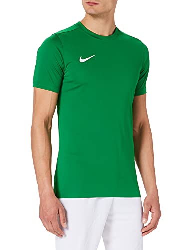 Nike M Nk Dry Park VII JSY SS Camiseta de Manga Corta, Hombre, Verde (Pine Green/White), S