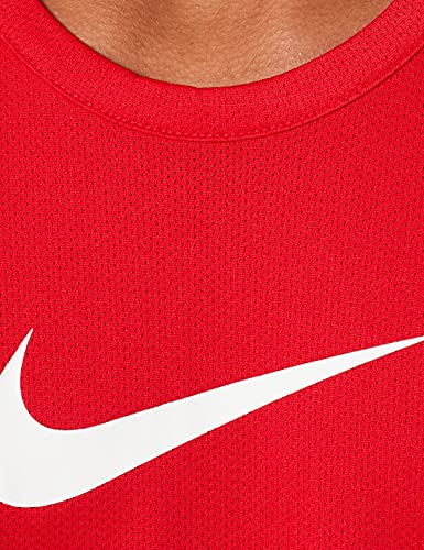 NIKE M Nk Dry Top SL Crossover BB Sleeveless, Hombre, University Red/White, S