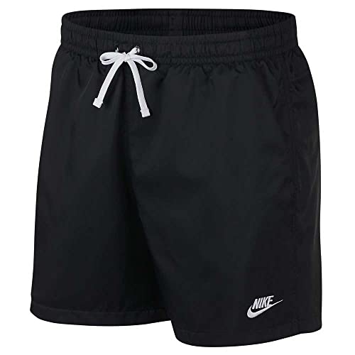 NIKE M NSW CE Short Wvn Flow Pantalones Cortos de Deporte, Hombre, Black/(White), XL