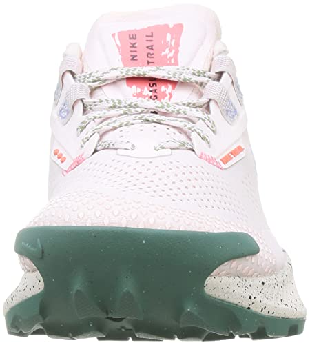 Nike Pegasus Trail 3, Zapatillas para Correr Mujer, Lt Soft Pink Aluminum Magic Ember Bicoastal Oil Green Phantom, 35.5 EU