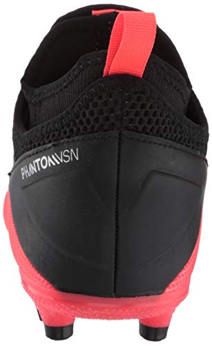 Nike Phantom Vision 2 Academy DF Fgmg, Zapatos de fútbol (FG), Laser Crimson/Metallic Silver, 36 EU