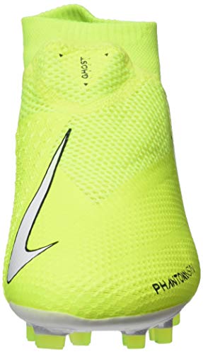 Nike Phantom Vision Pro Dynamic Fit Fg - Botas De Fútbol Hombre, Verde (Volt/White/Volt 717), 42 EU, Par