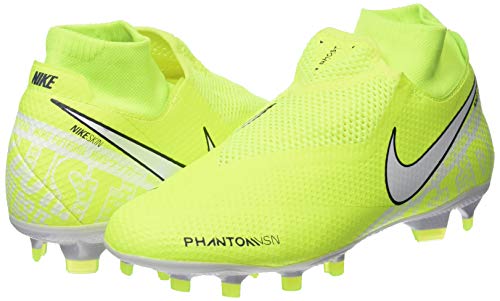 Nike Phantom Vision Pro Dynamic Fit Fg - Botas De Fútbol Hombre, Verde (Volt/White/Volt 717), 42 EU, Par