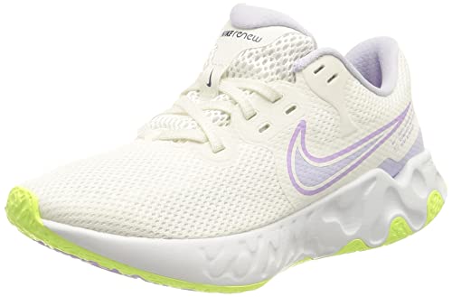 Nike Renew Ride 2, Zapatillas para Correr Mujer, Summit White Lilac Pure Violet Volt Glow, 39 EU