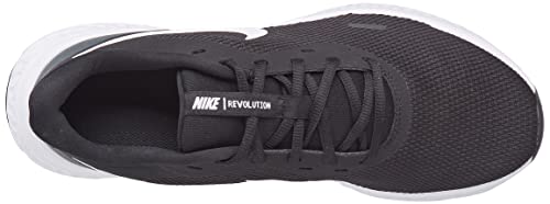 Nike Revolution 5, Zapatillas Hombre, Black/White Anthracite 204, 42 EU