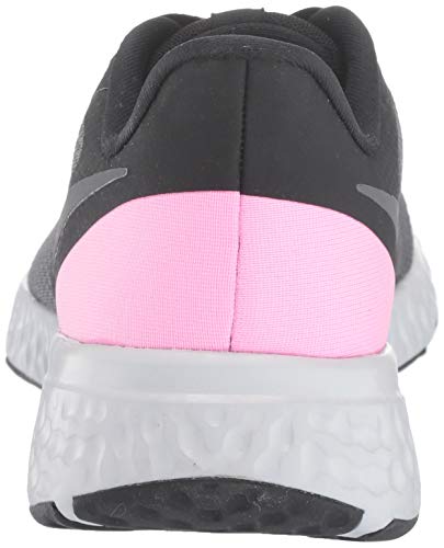 Nike Revolution 5 - Zapatillas Mujer, Multicolor (Black/Psychic Pink-Dark Grey-Pure Platinum), 37.5 EU, Par