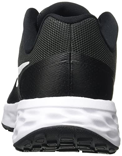 Nike Revolution 6, Zapatos para Correr Mujer, Black/White-Dk Smoke Grey-Cool, 37.5 EU