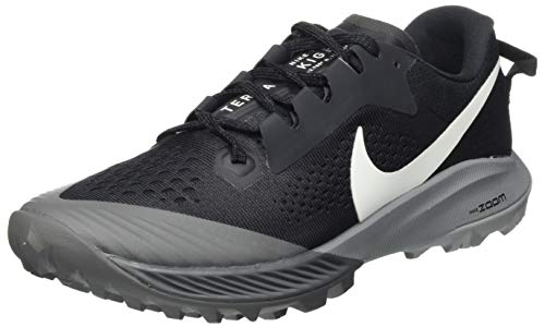 Nike W Air Zoom Terra Kiger 6, Zapatos para Correr Mujer, Off Noir/Spruce Aura/Black/Iron Grey, 38.5 EU