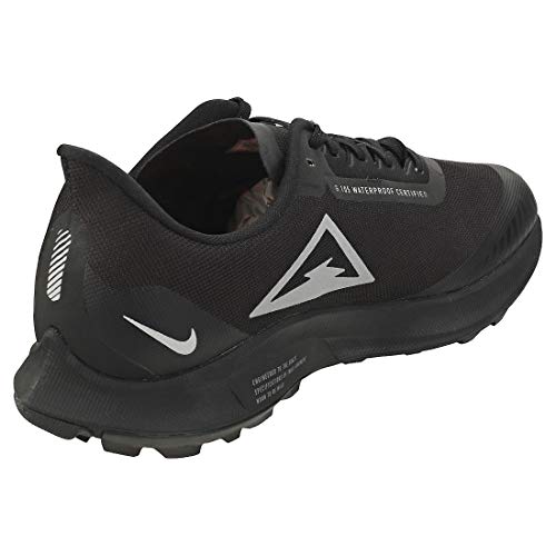 Nike Zoom Pegasus 36 Trail GTX, Zapatillas de Running para Asfalto Hombre, Multicolor (Black/Thunder Grey/Total Orange 001), 42 EU