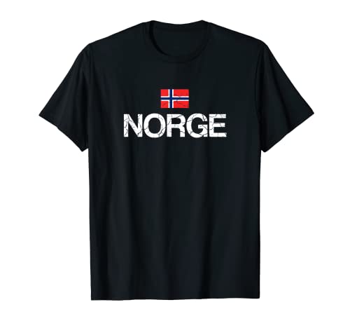 Norge Bandera de Noruega Camiseta