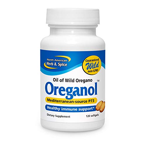 North American Herb & Spice Oreganol - Oil of Wild Oregano 120 sgels