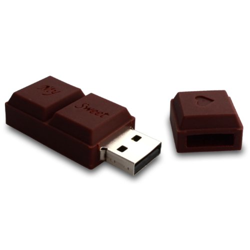 NR11800070032 Hi-SPEED MEMORIA USB STICK 32GB FLASH CHOCOLATE MARRÓN FIGURA
