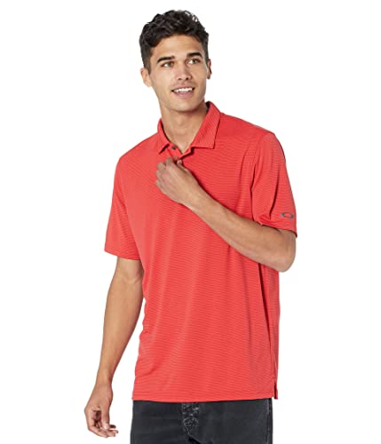 Oakley High Line Recycled Polo Red Line/Poseidon XS