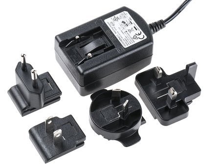 Official 5V 2.5A Power Adapter for the Raspberry Pi 3 (Black)