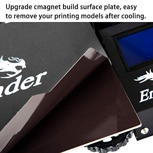 Oficial Creality Impresora 3D Ender 3 Pro con Placa de Vidrio, Placa de Superficie de Construcción Cmagnet Mejorada y Volumen de Construcción de Fuente de Alimentación Meanwell por 220x220x250mm