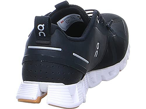 On Running Mujer Cloud Terry Textile Synthetic Black White Entrenadores 40 EU