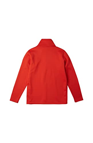 O'NEILL Solid Fleece Halfzip Skifleece Langarmshirt Ski Funktionsshirt Camiseta, Cherry Tomato, 152-176 para Niños