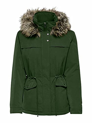 Only Onlstarline AW Parka CC Otw, Forest Night, XS para Mujer