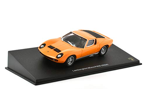 OPO 10 - Coche 1/43 Compatible con Lamborghini Miura P400 1966 - Ixo para la colección Hachette (05)