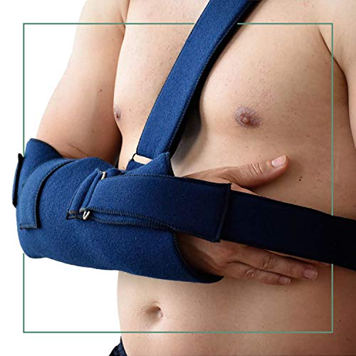 ORTONES | Cabestrillo Sling para hombro brazo inmovilizador talla universal Azul.