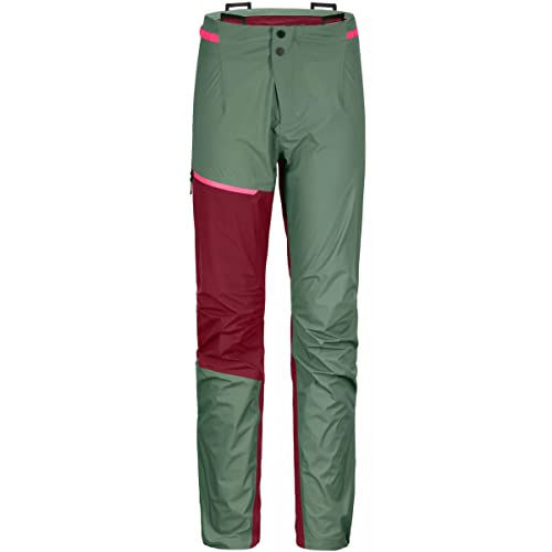 ORTOVOX Westalpen 3L Light Pants W Pantalón, Mujer, Green Forest, XL