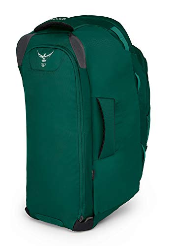 Osprey Fairview 70 Women's Travel Pack with 13L Detachable Daypack - Rainforest Green (WS/WM)