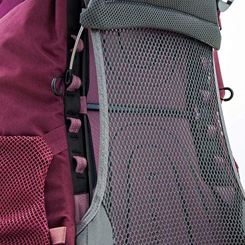 Osprey Renn 50 Women's Ventilated Backpacking Pack - Aurora Purple (O/S)