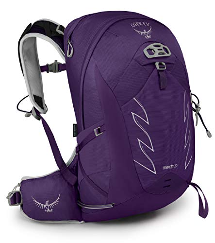 Osprey Tempest 20 Mochila de senderismo para Mujer, Morado (Violac Purple), Talla WXS/S