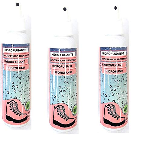 Pack 3 Hidrofugantes Impermeabilizante Waterproof spray 125ml Gore-Tex Chiruca