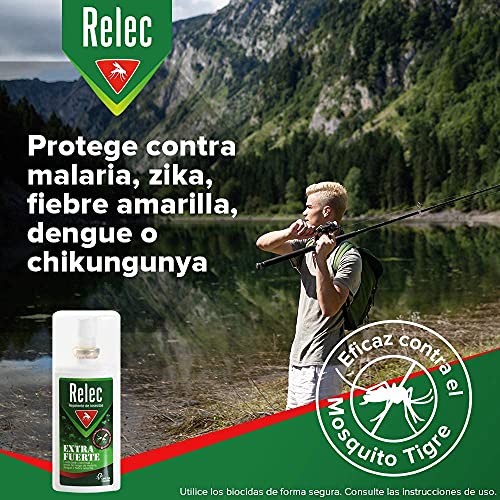 Pack Relec antimosquitos Spray Extra Fuerte + Relec Post-Picaduras – Spray repelente de mosquitos, con eficacia y protección contra el mosquito tigre, hasta 9h de protección contra los mosquitos