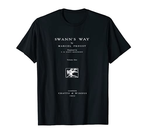 Página de título de Swann's Way Marcel Proust Camiseta