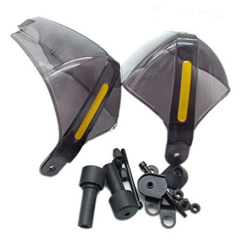 Par Gris Universal 22mm 7/8" Paramanos Guardamanos Handguards para Moto/Motocicleta/ATV