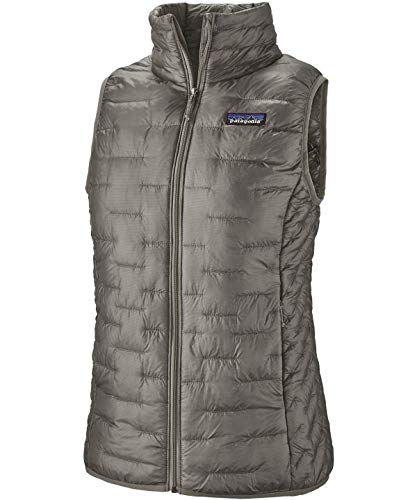PATAGONIA W's Micro Puff Vest Chaqueta, Feather Grey, M para Mujer