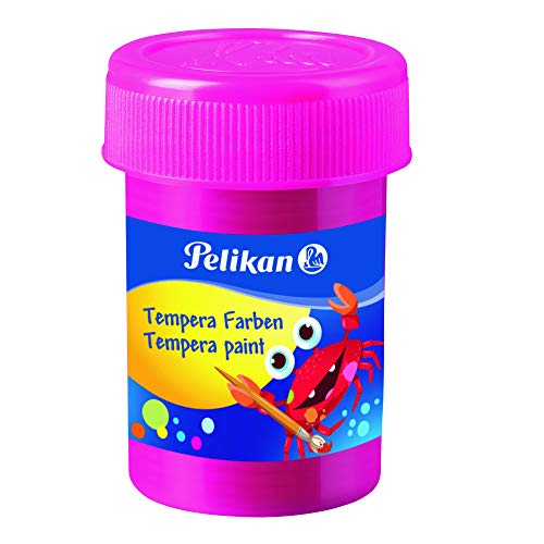 Pelikan - Témpera, Frascos, 6 Colores, 25ml, Lavables, Actividades Creativas, Para Niños