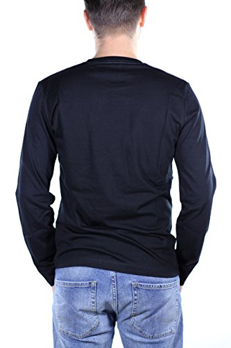 Pepe Jeans Eggo Long Camiseta de Manga Larga, Negro (Black 999), XL para Hombre