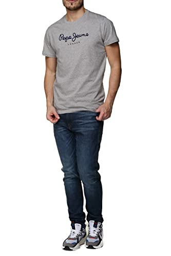 Pepe Jeans Eggo PM500465 Camiseta, Gris (Grey Marl 933), M para Hombre