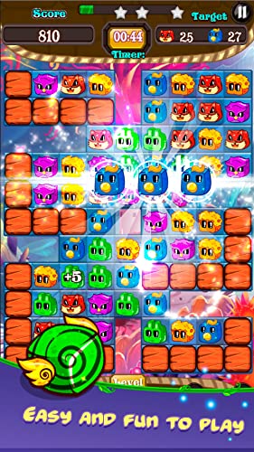 Pet Angry Match - Fun Match 3 Mania Of Blasting Puzzle's For Kids Free