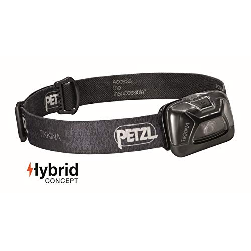 Petzl E99Aca, Batería Recargable Compatible con Linterna Hybird, Blanco + Tikkina Linterna Frontal, Unisex Adulto, Azul, Talla Única