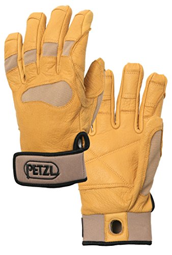 PETZL Rodmann Guantes Cordex Plus, Todo el año, Unisex, Color Amarillo - Amarillo, tamaño M
