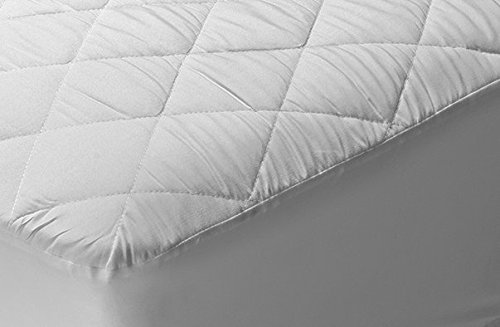 Pikolin Home - Protector/cubre colchón acolchado para cuna impermeable, transpirable, hipoalergénico y extra suave con faldón elástico