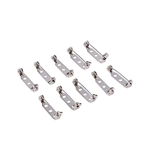Pins - Pin Lock Back Safety Catch Rolling Craft DIY mejores accesorios para coser Kit 20/25/32/38 mm, 50 unidades (25 mm)