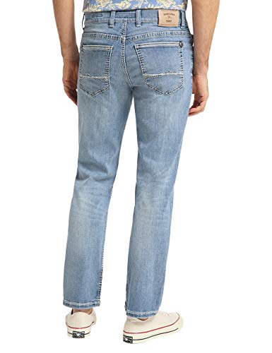 Pioneer Jeans-Rando, Piedra usada, 41W x 34L para Hombre