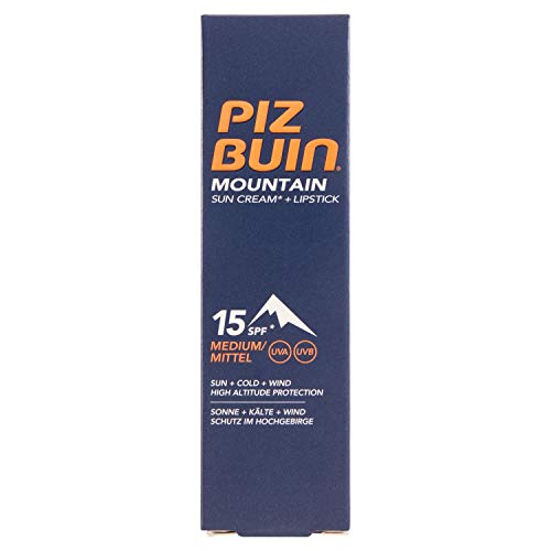 Piz Buin Mountain Protector Solar + Protector Labial SPF15-22.3 ml