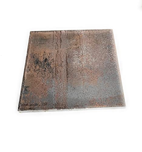 Placa de anclaje o placa hierro 250x250 en 10 mm.