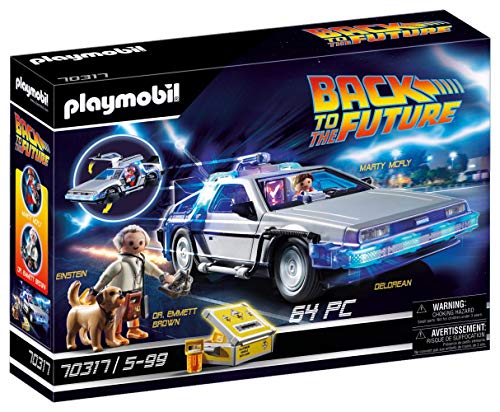 PLAYMOBIL Back to the Future Back to the Future DeLorean, A partir de 6 años (70317)